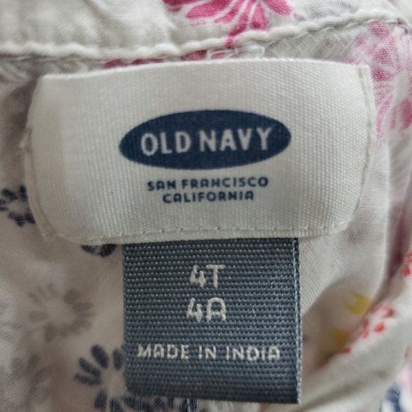 Old navy floral Dress girl size 4T - Picture 7 of 8